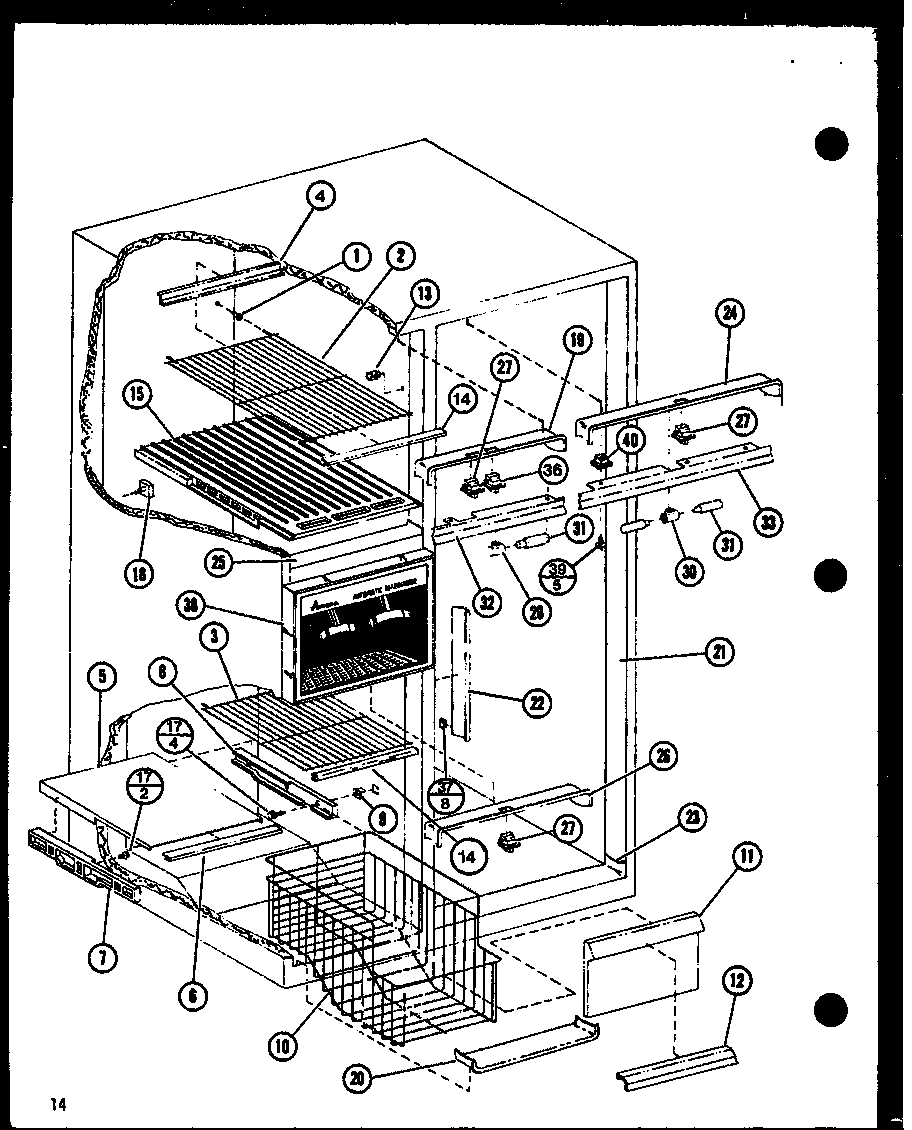 Freezer shelves