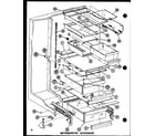Amana SRI25F-C-P7700006WC refrigerator accessory diagram
