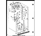 Amana SRI25F-P7700006W refrigerator freezer functional diagram