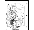 Amana SRI19F-G-P7700004WG freezer functional diagram
