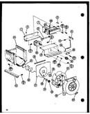 Icemaker/fan, motor