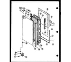 Amana SLDI25F-L-P7642102WL freezer door trim diagram