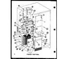Amana SLDI25F-P7642104W freezer functional diagram