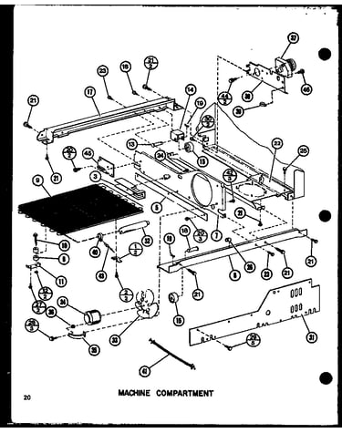 Machine compartment