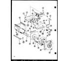Amana SLDI25F-L-P7642102WL icemaker/fan, motor diagram