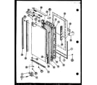 Amana SDI25GL-P7745506WL freezer door diagram