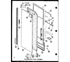 Amana SDI25GA-P7745506WA refrigerator door assembly (sri19g/p7745504w) (sri19gg/p7745504wg) (sri19gl/p7745504wl) diagram