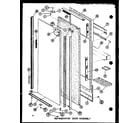 Amana SDI22GG-P7745505WG refrigerator door assembly (sdi22g/p7745505w) (sdi22gg/p7745505wg) (sdi22gl/p7745505wl) (sdi25gc/p7745506wc) (sdi25g/p7745506w) (sdi25ga/p7745506wa) (sdi25gl/p7745506wl) (sdi25gg/p7745506wg) diagram