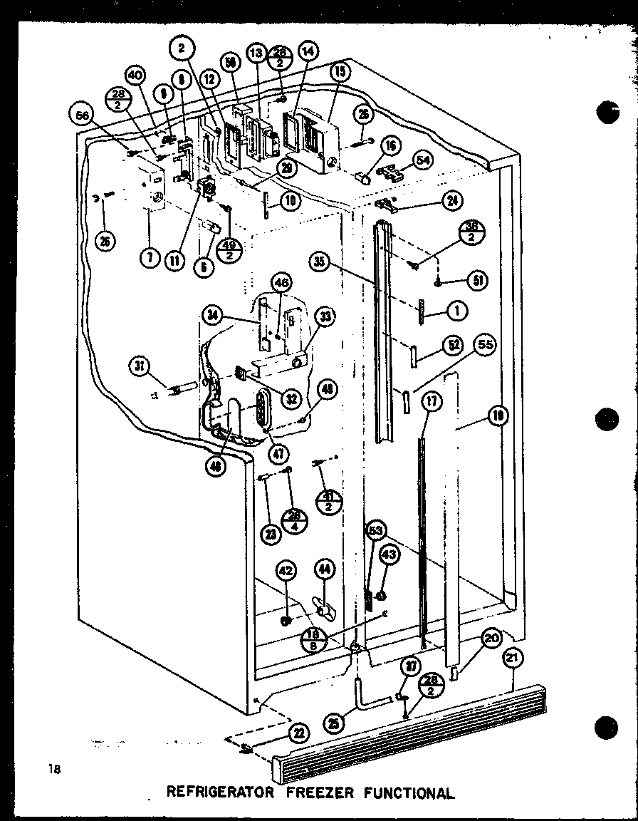 REFRIGERATOR FREEZER FUNCTIONAL