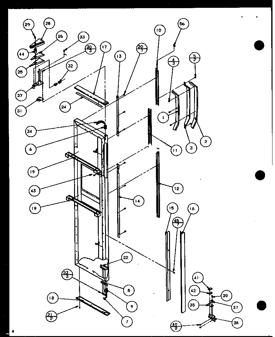 Freezer door (sxd20j/p7870123w) (sxd20jp/p7870124w) (sxd20jb/p7870131w)