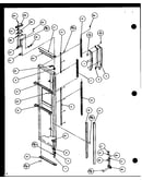 Freezer door (sxd20j/p7870123w) (sxd20jp/p7870124w) (sxd20jb/p7870131w)