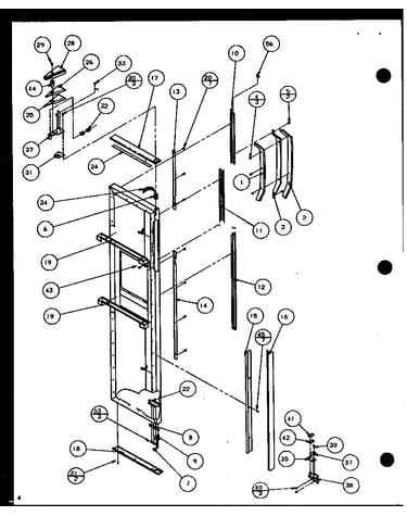 Freezer door (sxd20j/p7870123w) (sxd20jp/p7870124w) (sxd20jb/p7870131w)