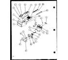 Amana SBD20J-P7870126W ice bucket and ice maker (sxd20j/p7870123w) (sxd20jp/p7870124w) (sxd20jb/p7870131w) diagram