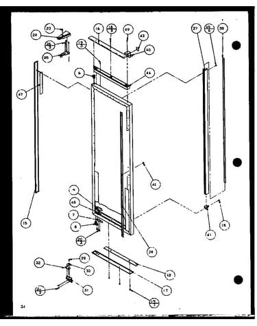 Refrigerator door (sbd20j/p7870126w)