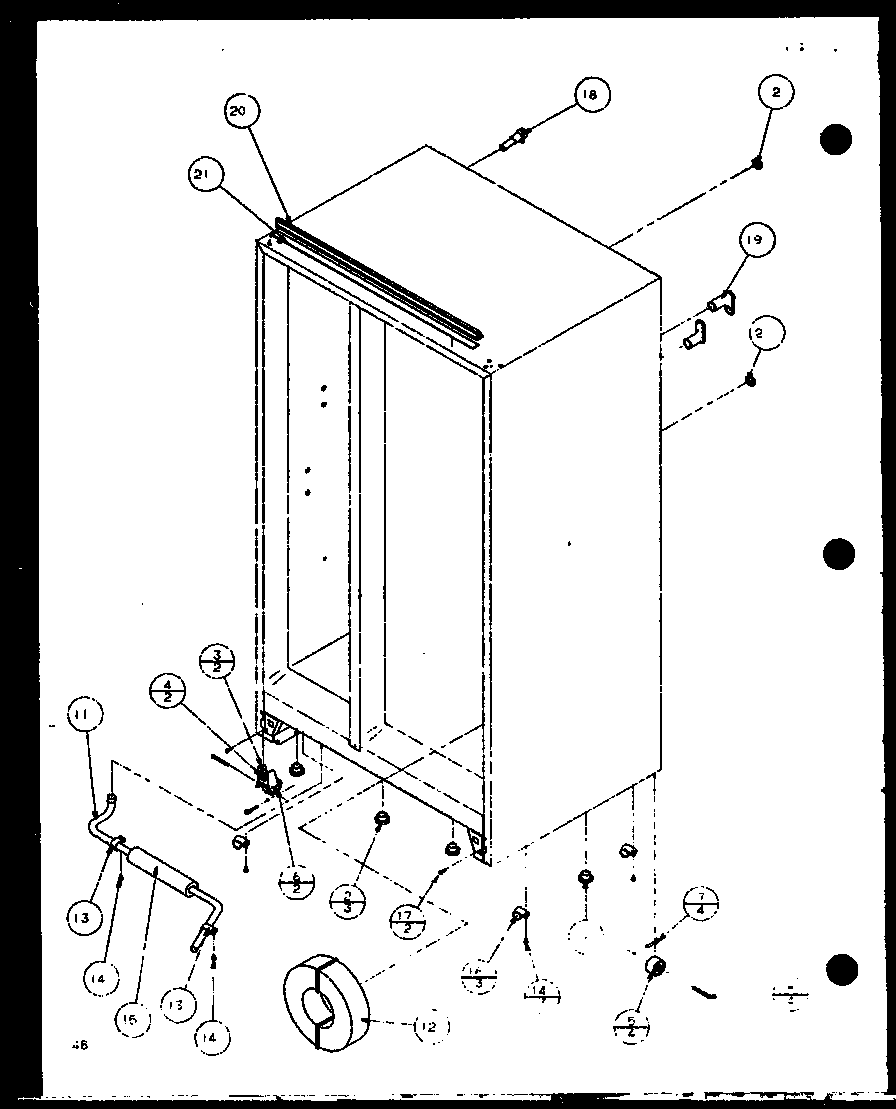 Drain and rollers (sbd20j/p7870126w)