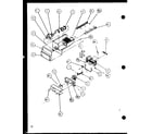 Amana SXD20JP-P7870124W ice bucket and ice maker (sbd20j/p7870126w) diagram