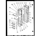 Amana SZD20J-P7870136W freezer door diagram
