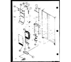 Amana SZD20J-P7870136W evaporator and air handling diagram
