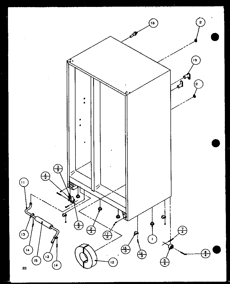 DRAIN AND ROLLERS