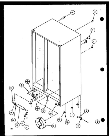 Drain and rollers