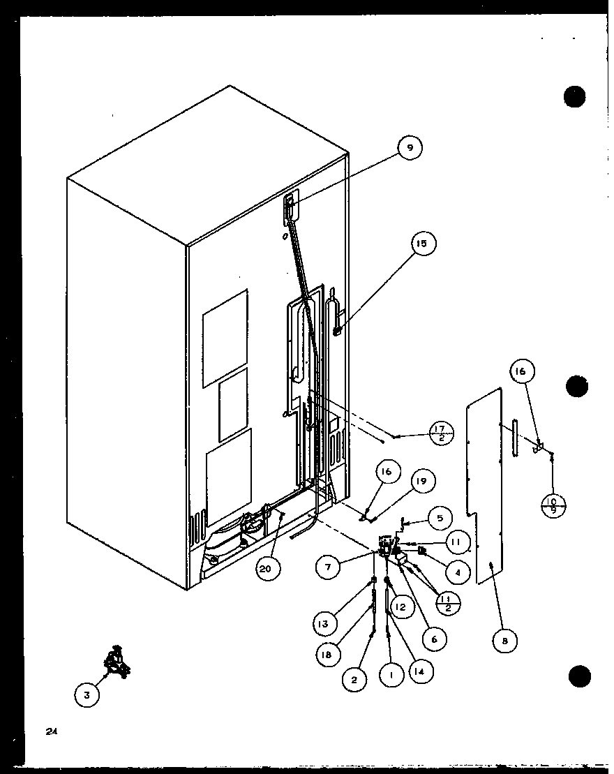 Cabinet back