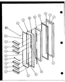 Freezer door (sl22jb/p1116005w) (sl22jb/p1116006w)