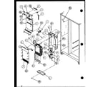 Amana SL22JB-P1116005W freezer evaporator and air handling (sl22jb/p1116005w) (sl22jb/p1116006w) diagram