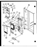 Freezer evaporator and air handling (sl22jb/p1116005w) (sl22jb/p1116006w)
