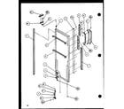 Amana SL22JB-P1116005W refrigerator door (sl25j/p1116207w) (sl25j/p1116208w) diagram