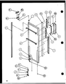 Refrigerator door (sl25j/p1116207w) (sl25j/p1116208w)