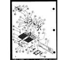Amana SX25J-P1116205W machine compartment (sx22j/p1116003w) (sx22j/p1116004w) (sx25j/p1116205w) (sx25j/p1116206w) diagram