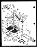 Machine compartment (sx22j/p1116003w) (sx22j/p1116004w) (sx25j/p1116205w) (sx25j/p1116206w)