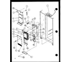 Amana SZDE20KP-P1117603W evaporator and air handling diagram