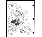 Amana SZDE20KP-P1117603W machine compartment diagram