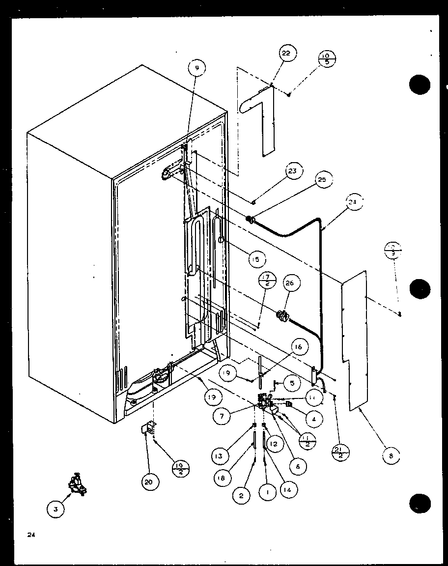 Cabinet back