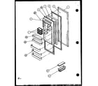 Imperial 1999CIW/P1100402W refrigerator door (1999ciw/p1100402w) (1999ciw/p1115102w) diagram