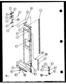 Freezer door (2599ciw/p1100401w) (2599ciw/p1115101w)