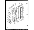 Imperial 2599CIW/P1115101W freezer door (2599ciw/p1100401w) (2599ciw/p1115101w) diagram