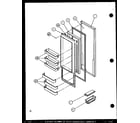 Imperial 2599CIW/P1100401W refrigerator door (2599ciw/p1100401w) (2599ciw/p1115101w) diagram