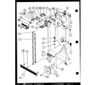 Imperial 2599CIW/P1100401W refrigerator/freezer controls and cabinet part (2599ciw/p1100401w) (2599ciw/p1115101w) diagram