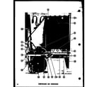 Amana SRI19D compressor and condenser diagram