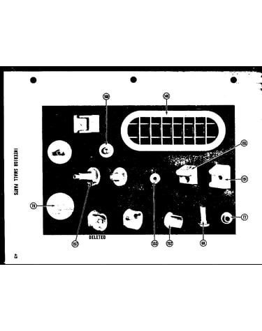 Interior small parts