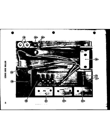 Bottom door hinge