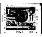 Amana SRI22D miscellaneous parts diagram