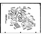 Amana SR19F interior parts (sr25f) (sd25f) (sr22f) (sd22f) diagram