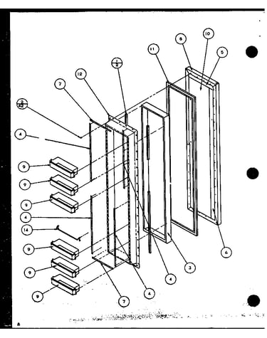 Freezer door (sc19j/p1116601w)