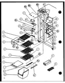 Freezer shelving and refrigerator light (sc19j/p1116601w)