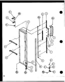 Freezer door (sc22j/p1116001w) (sc22j/p1116002w)
