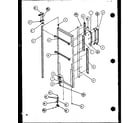 Amana SC22J-P1116001W refrigerator door (sc22j/p1116001w) (sc22j/p1116002w) diagram