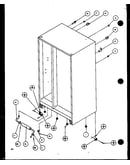 Rollers and back unit (sc22j/p1116001w) (sc22j/p1116002w)